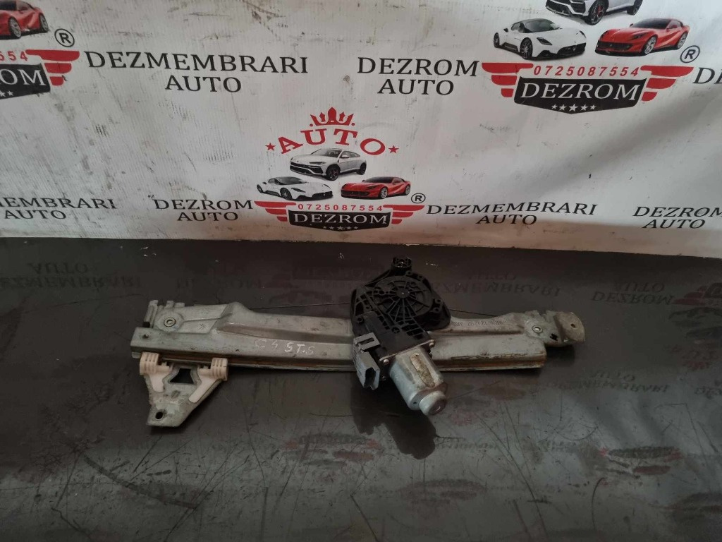 Macara geam electric cu motoras stanga spate 9687185880 CITROËN C4 I Van