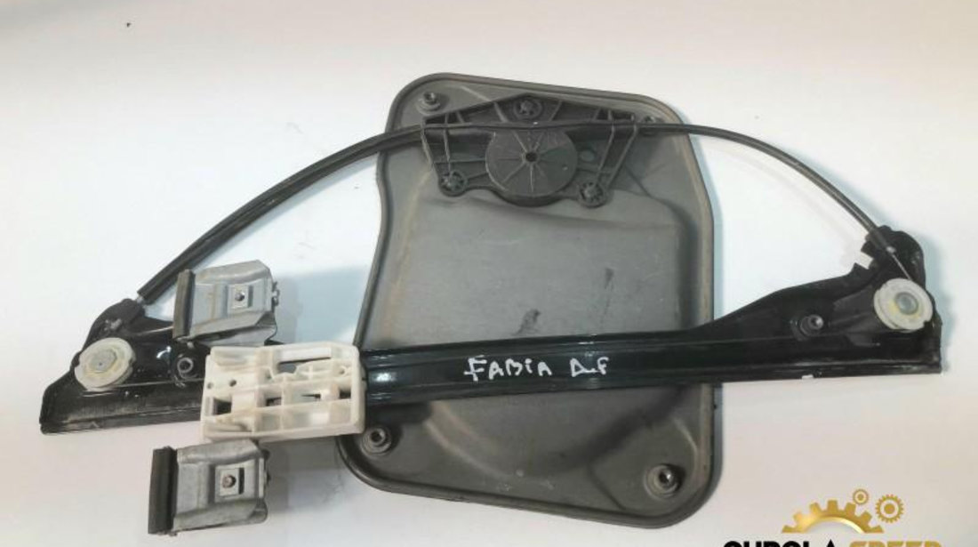 Macara geam electric dreapta fata Skoda Fabia 2 facelift (2010-2014) 5j1837402f