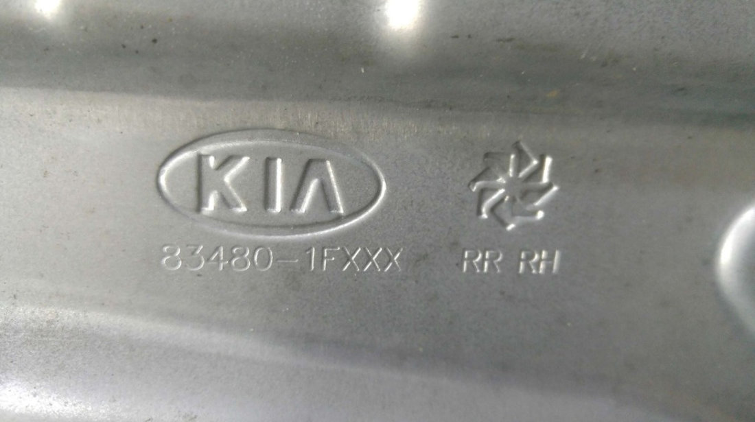 Macara geam electric dreapta spate kia sportage 2 je km 834801fxxx