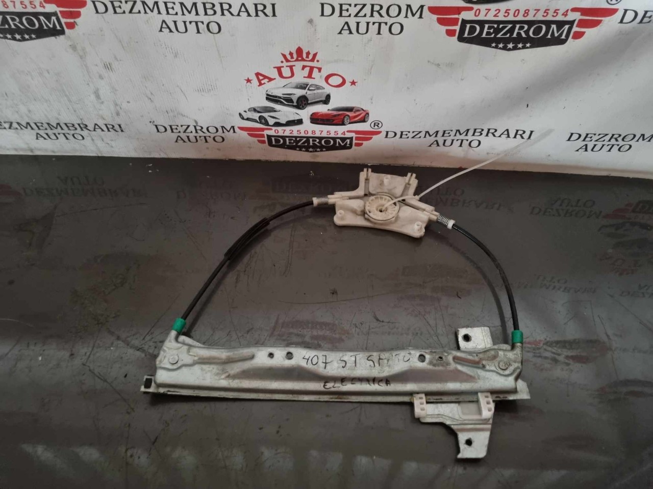 Macara geam electric stanga spate 9644893780 Peugeot 407 Sedan
