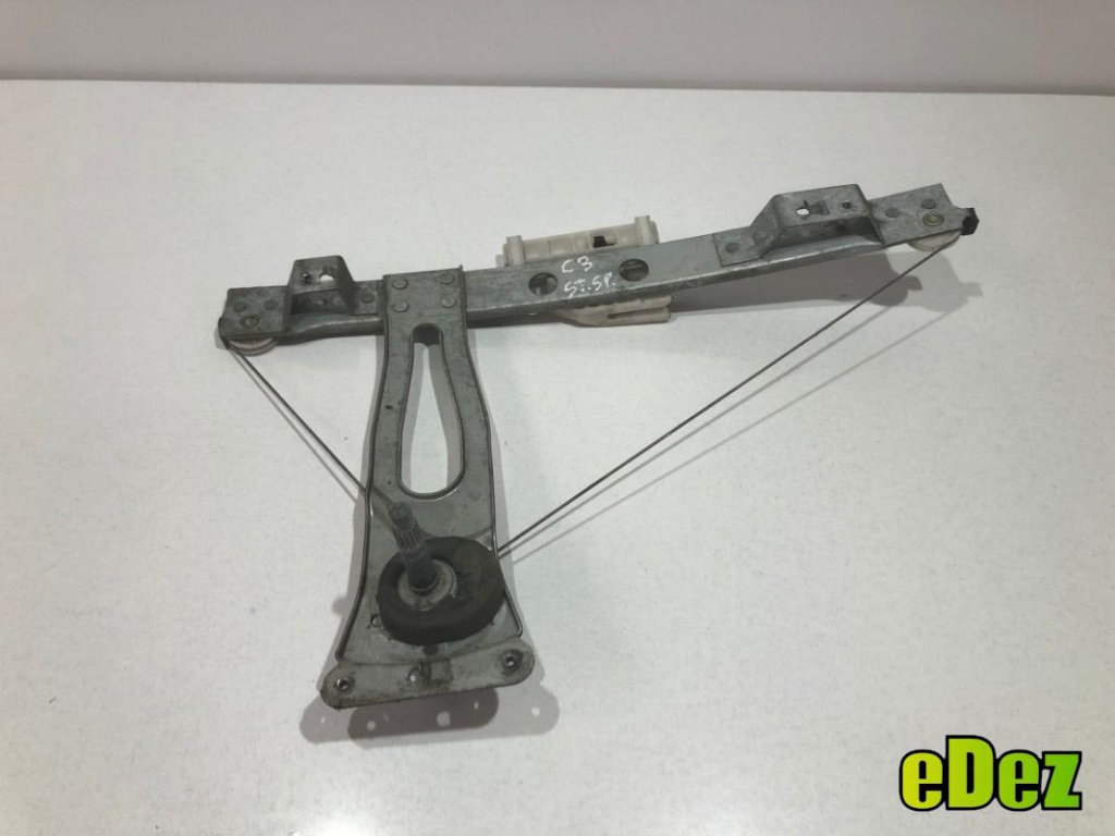 Macara geam electric stanga spate Citroen C3 (2002->) [FC_] 9639817480