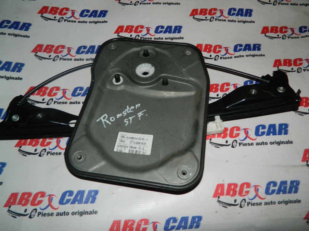 Macara geam electric usa stanga fata Skoda Roomster cod: 5J7837401S