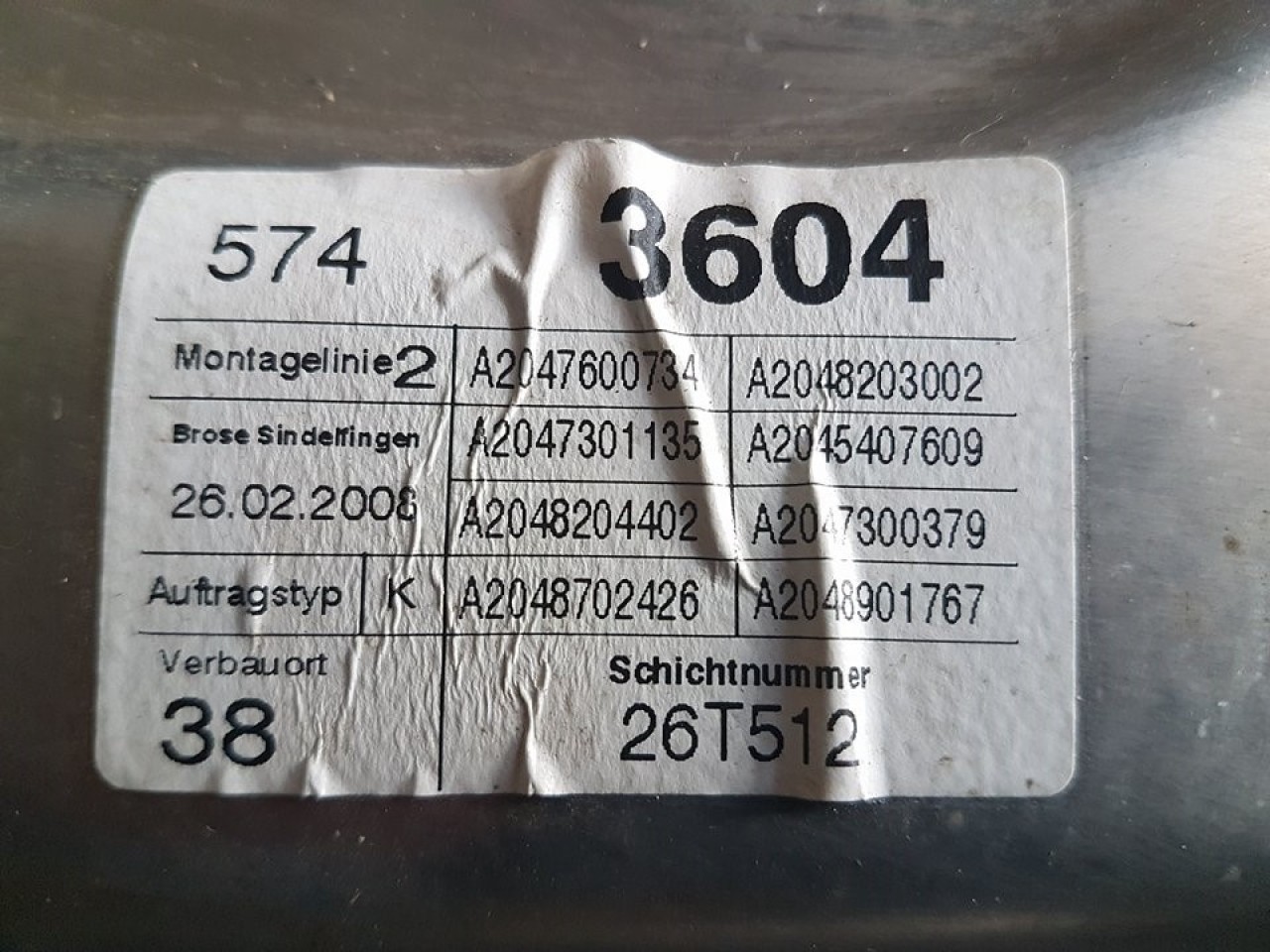 Macara geam electric usa stanga spate a2047300379 mercedes c-classe w204