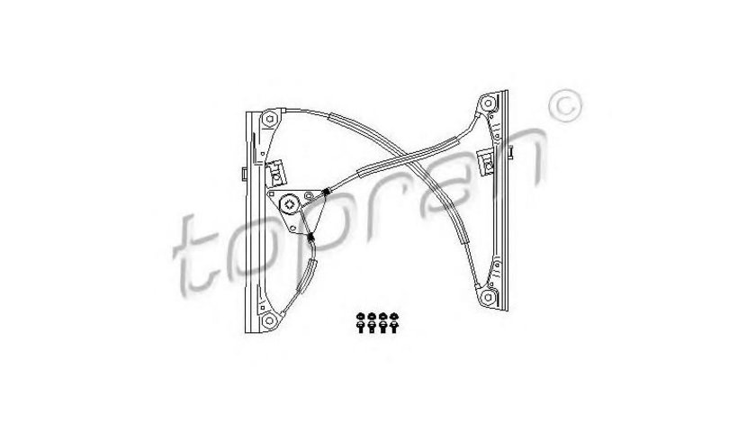 Macara geam electric Volkswagen VW POLO (9N_) 2001-2012 #2 014838