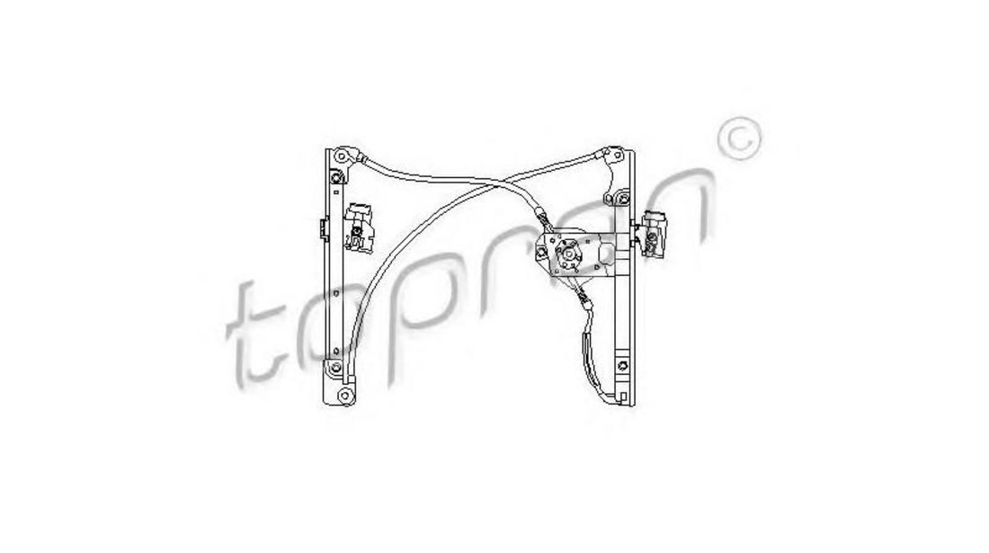 Macara geam electric Volkswagen VW VENTO (1H2) 1991-1998 #2 01332