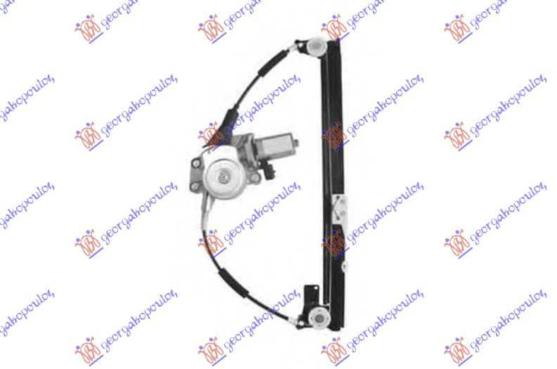 Macara Geam Electrica - Alfa Romeo 147 2000 , 46751871