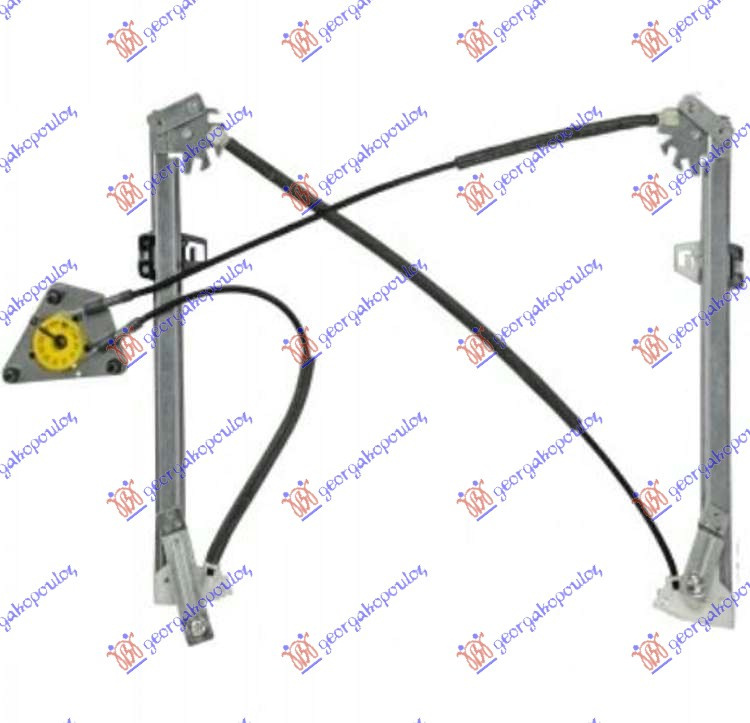 Macara Geam Electrica - Audi A1 2010 , 8x4837461a