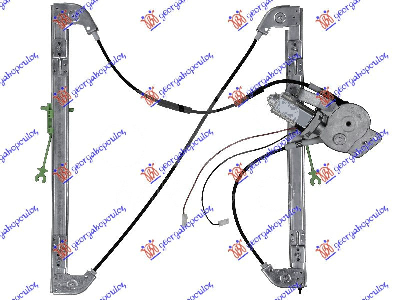 Macara Geam Electrica - Bmw Series 3 (E46) Sdn 1999 , 51338212098