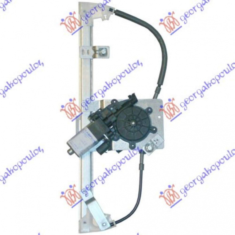 Macara Geam Electrica - Fiat 500 2007 , 51976093
