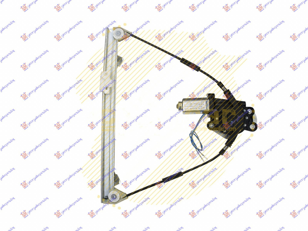 Macara Geam Electrica - Fiat 500 L 2012 , 51939580