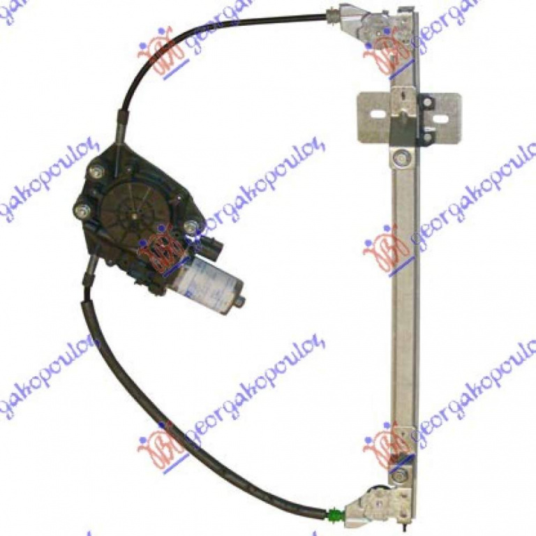 Macara Geam Electrica - Fiat Seicento 2001 , 46512241