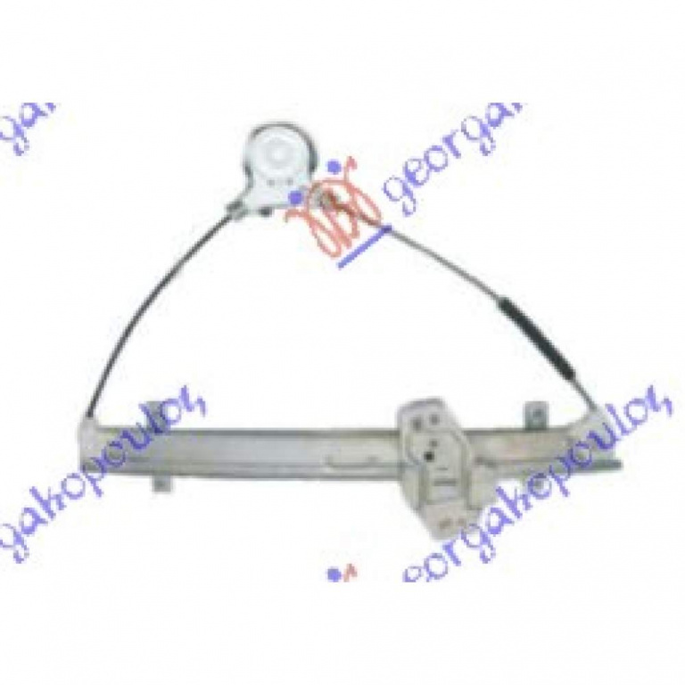 Macara Geam Electrica - Honda Civic H/B-L/B 2004 , 72210-S5p-A01