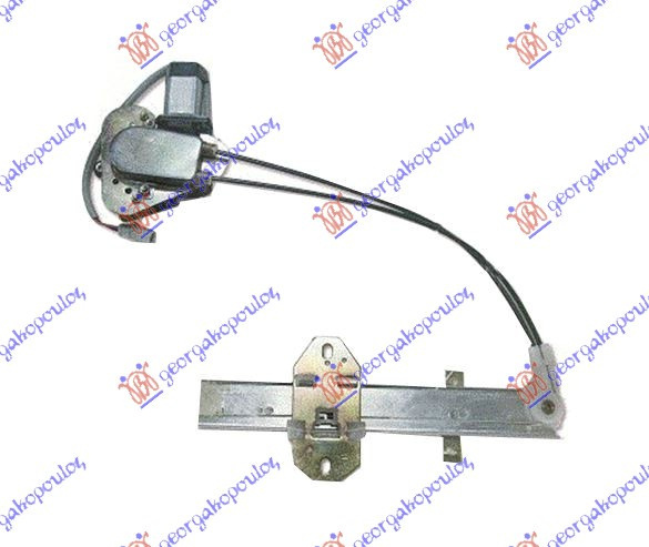 Macara Geam Electrica - Honda Civic Sedan 1992 , 72710-Sr4-J01