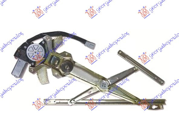 Macara Geam Electrica - Honda Civic Sedan 1992 , 72211-Sr4-J01