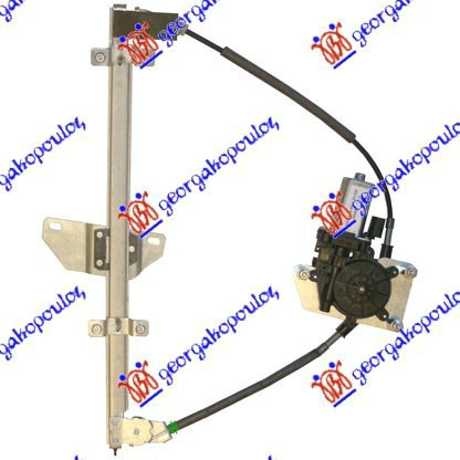 Macara Geam Electrica - Nissan Almera (N16) H/B2000 2001 , 80701bm605