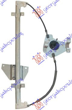 Macara Geam Electrica - Nissan P/U (D40) Navara 2 Usi-4usi 2005 , 80700eb305