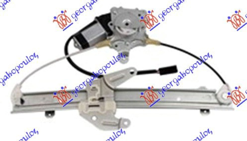 Macara Geam Electrica - Nissan Sunny (N14) Sdn-H/B 1992 , 80721-52c70