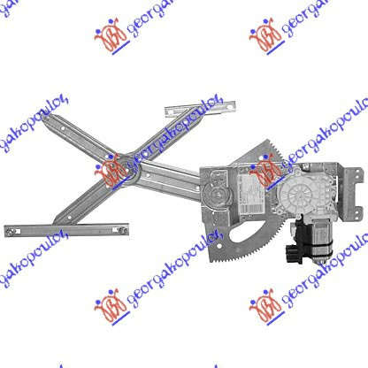 Macara Geam Electrica - Opel Corsa C2000 2001 , 5140036