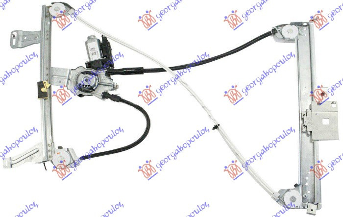 Macara Geam Electrica - Peugeot 207 2006 , 9222gh
