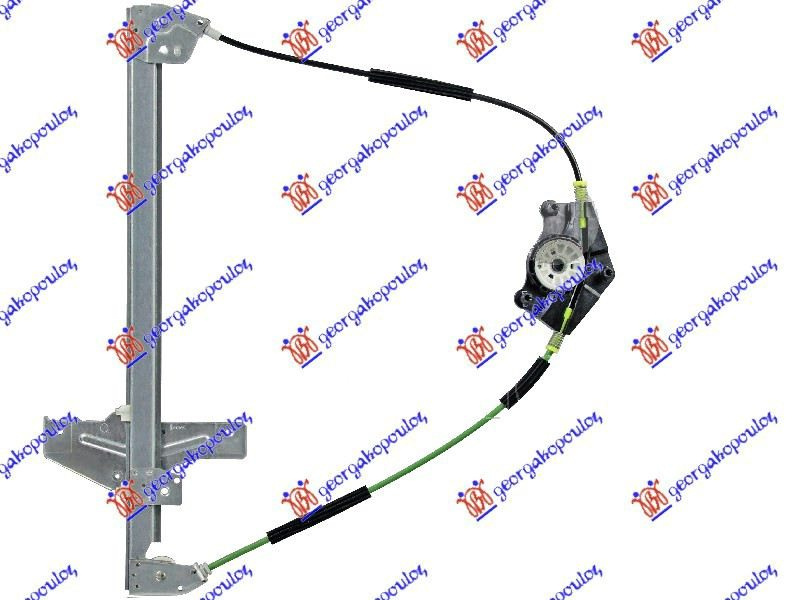 Macara Geam Electrica - Peugeot 307 2001 , 9221k1