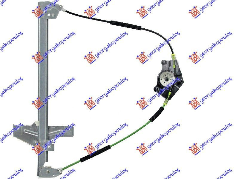 Macara Geam Electrica - Peugeot 307 2001 , 9222k0