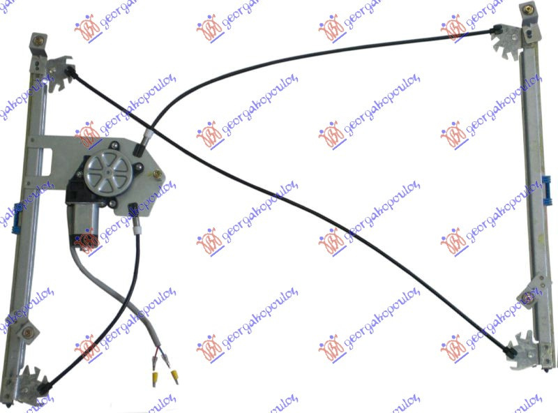 Macara Geam Electrica - Renault Clio 2006 , 8200297444