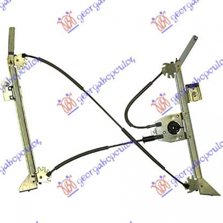 Macara Geam Electrica - Renault Twingo 2000 , 8200051780