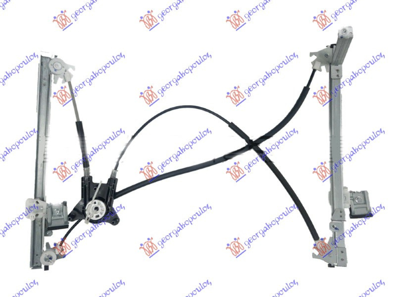 Macara Geam Electrica - Seat Ibiza 2008 , 6j3837461