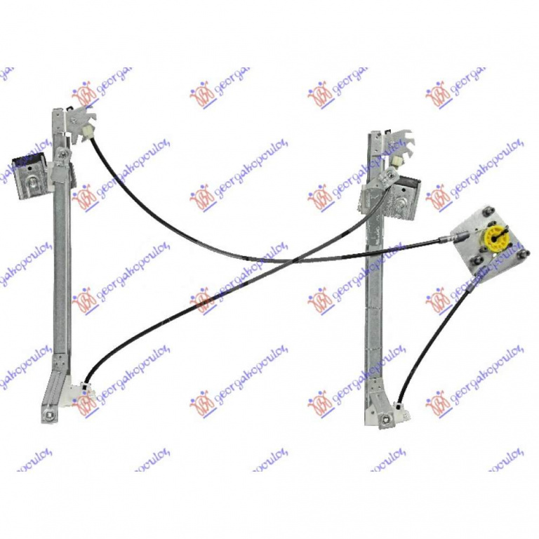 Macara Geam Electrica - Seat Ibiza 2012 , 6j3837462