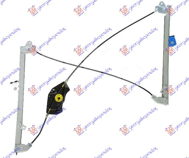 Macara Geam Electrica - Vw Golf V 2004 , 1k3837461b