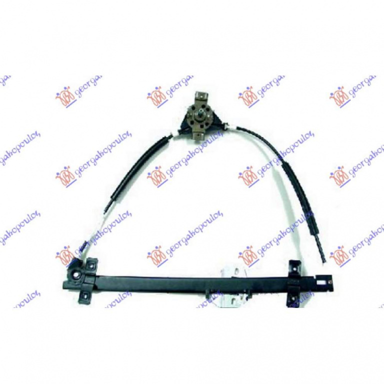 Macara Geam Electrica - Vw Jetta 1984 , 191837401