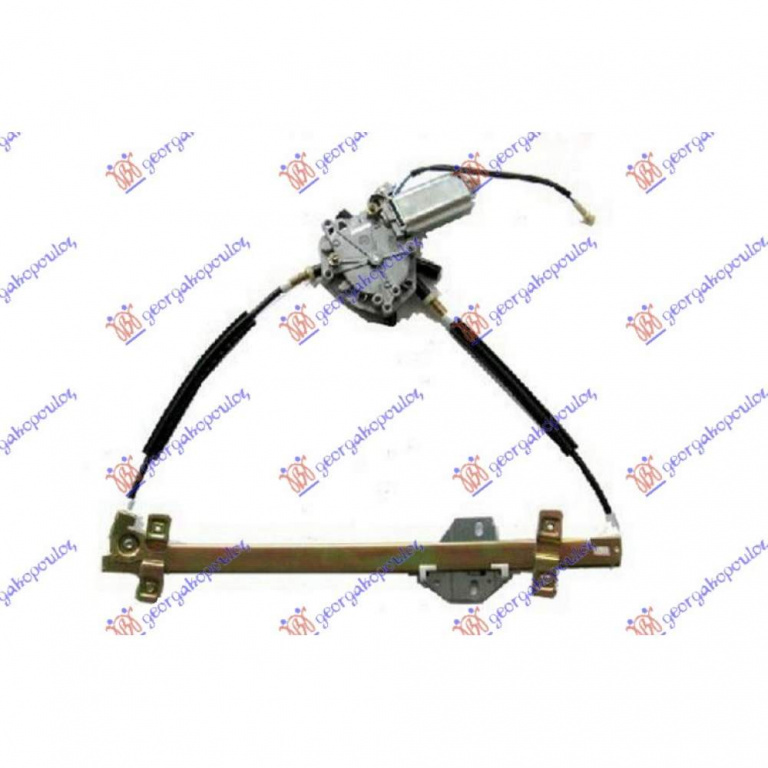 Macara Geam Electrica - Vw Jetta 1984 , 191837402