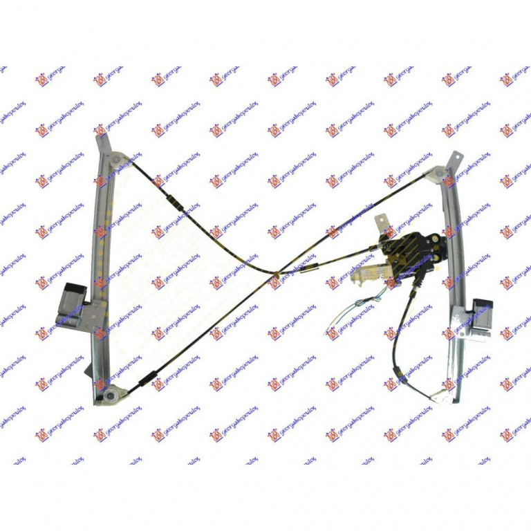 Macara Geam Electrica - Vw Polo - Audi 50 1982 , 191837401