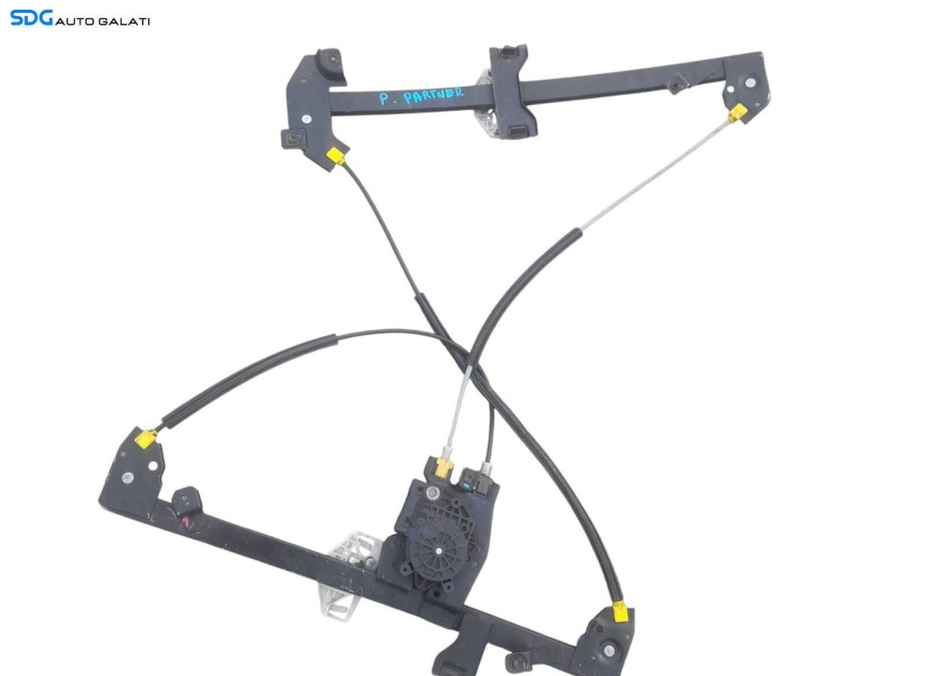 Macara Geam Fara Motoras Dreapta Fata Peugeot Partner 1996 - 2013 [N1598]