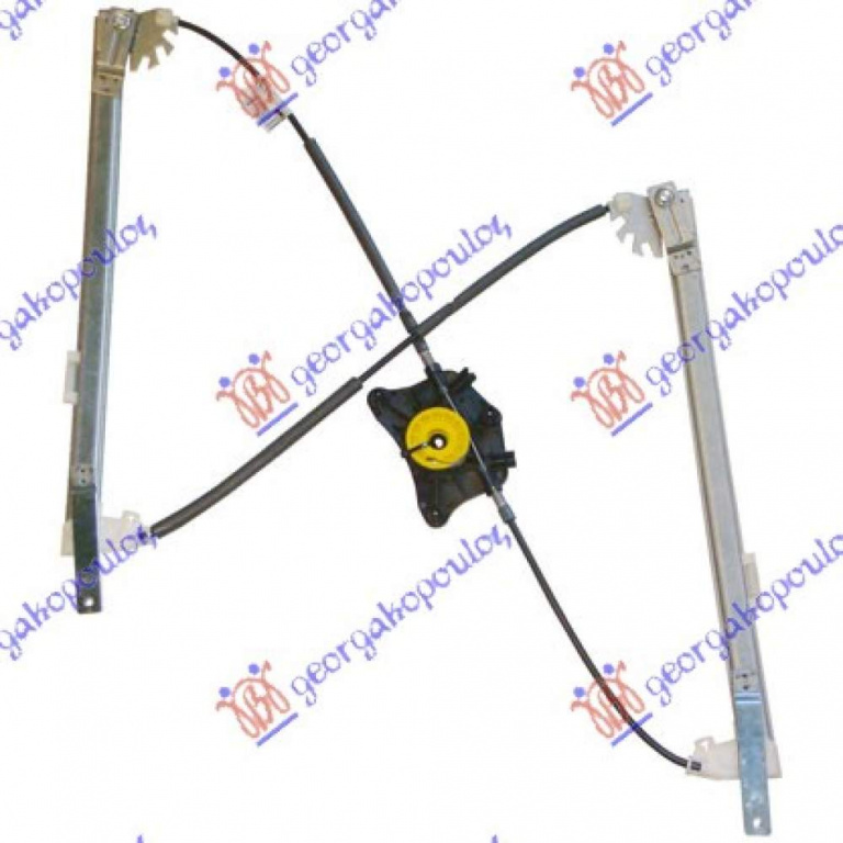 Macara Geam Fata Electrica - Audi A4 2011 , 8k0837462