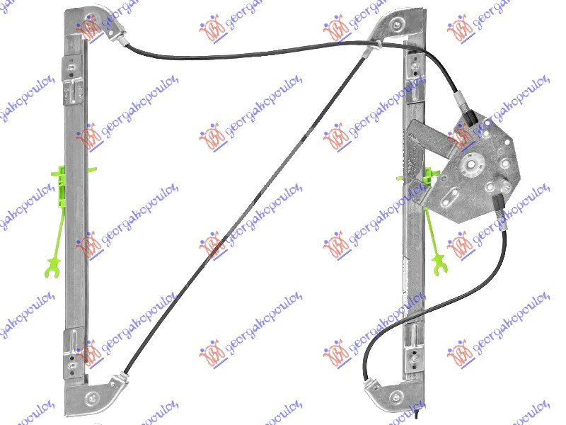 Macara Geam Fata Electrica - Bmw Series 3 (E46) Sdn 1999 , 51337020659