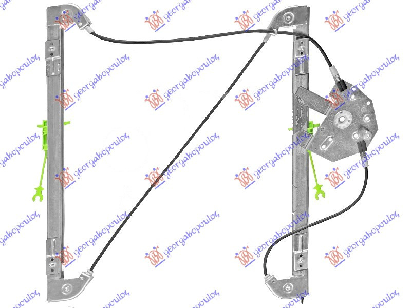 Macara Geam Fata Electrica - Bmw Series 3 (E46) Sdn 1999 , 51337020660