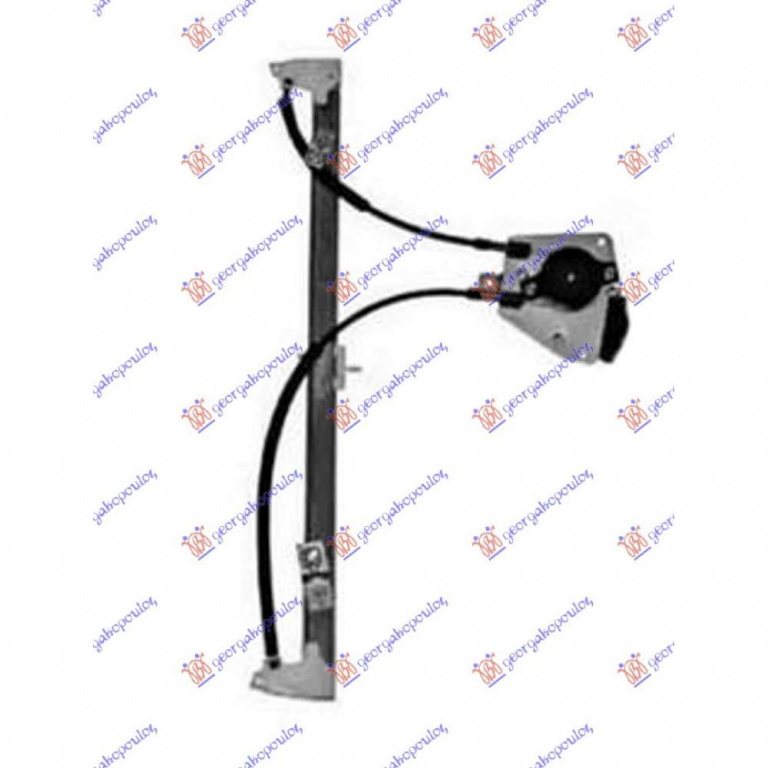 Macara Geam Fata Electrica - Citroen Berlingo 2002 , 9222a4