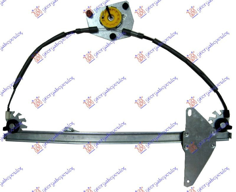 Macara Geam Fata Electrica - Citroen C4 2004 , 9222v0
