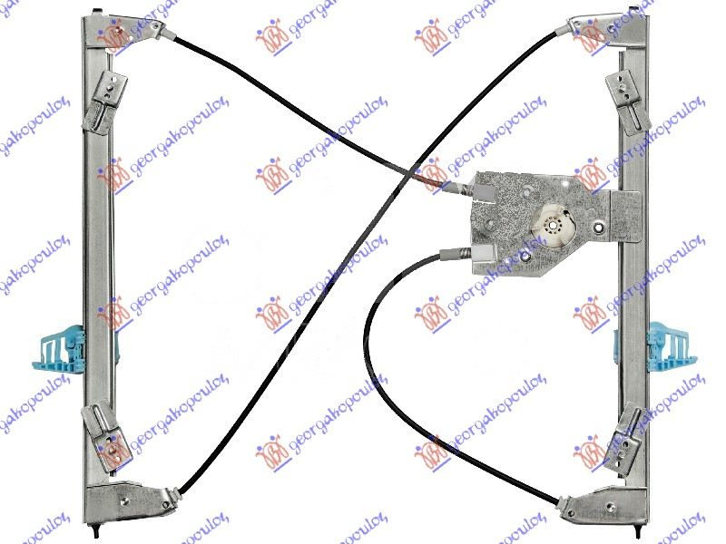 Macara Geam Fata Electrica - Citroen Ds3 2010 , 9222fv