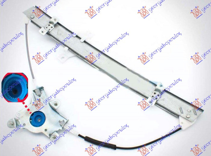 Macara Geam Fata Electrica - Daewoo Lanos Sdn 1997 , 96430500