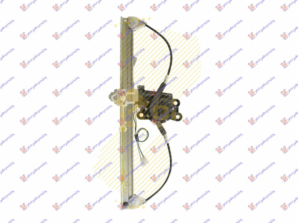 Macara Geam Fata Electrica - Fiat Fiorino/Qubo 2008 , 1354700080