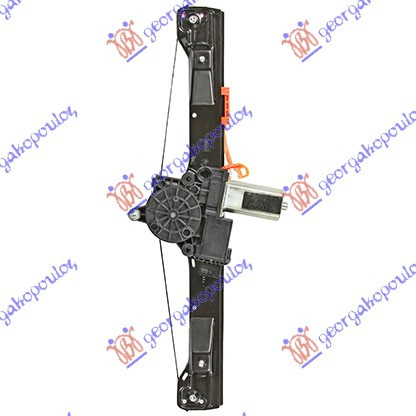 Macara Geam Fata Electrica - Fiat Grande Punto 2005 , 51899290