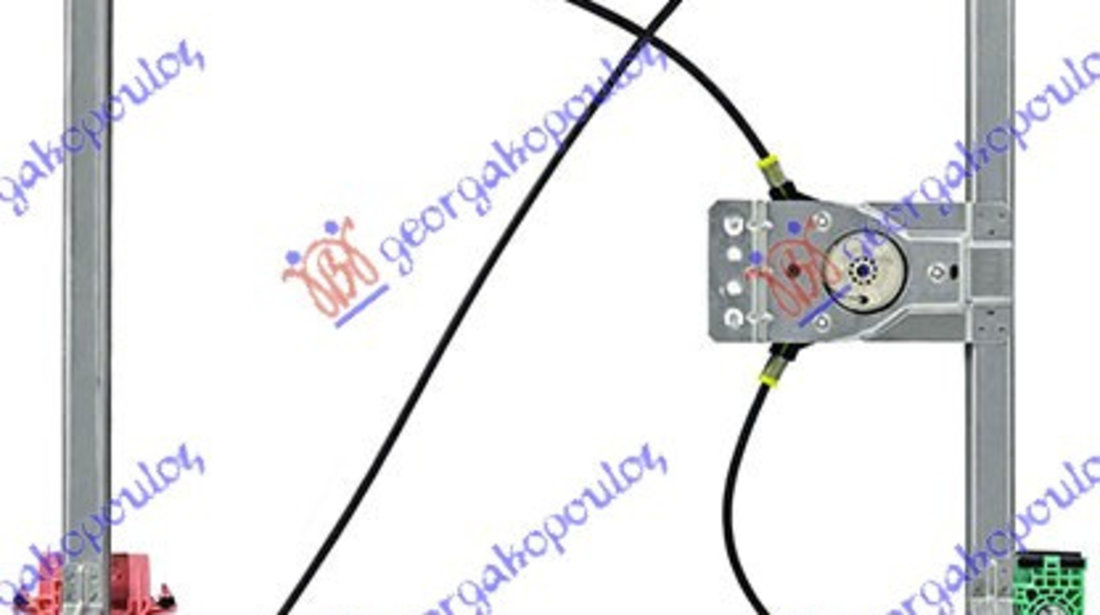 Macara Geam Fata Electrica - Fiat Scudo 2007 , 1440161380