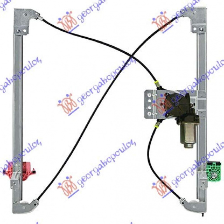 Macara Geam Fata Electrica - Fiat Scudo 2007 , 1499439080