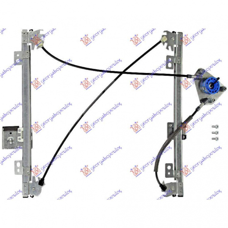 Macara Geam Fata Electrica - Ford Fiesta 2008 , 1583670