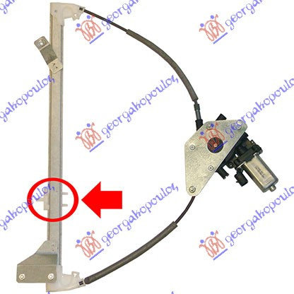 Macara Geam Fata Electrica - Jeep Cherokee (Liberty) 2002 , 55360030am