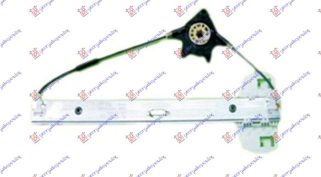 Macara Geam Fata Electrica - Jeep Wrangler 2/ 4usi 2007 , 68014949aa