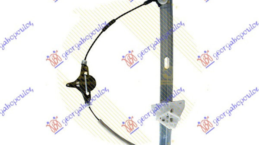 Macara Geam Fata Electrica - Mazda 2 2007 , D65159590b