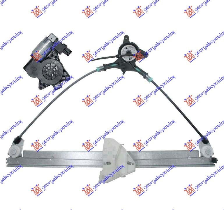 Macara Geam Fata Electrica - Mazda 3 Sdn-H/B (Bk) 2004 , Mzb8-B680eqr